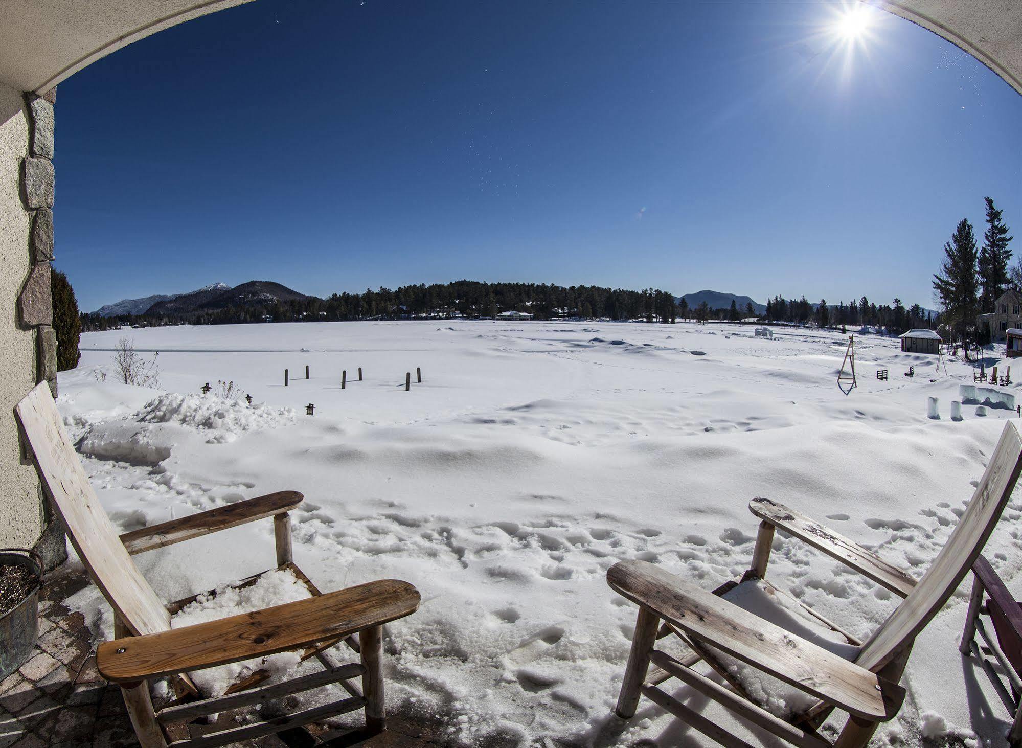 Golden Arrow Lakeside Resort Lake Placid Exterior foto